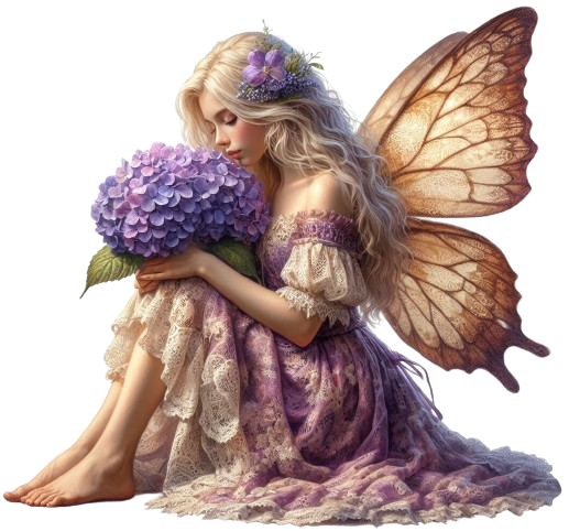 Fairy&Hydrangea7AImadeByLoriM2-24