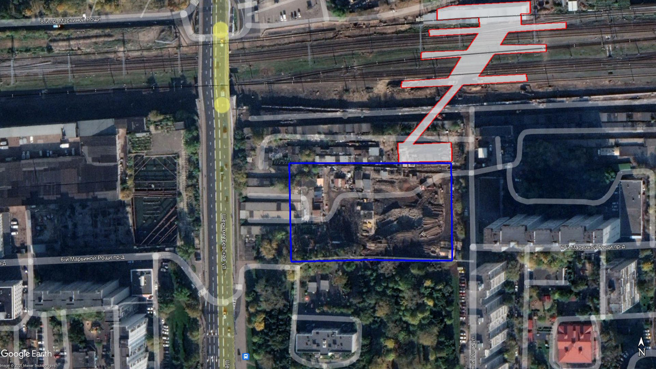 Территория по ГПЗУ