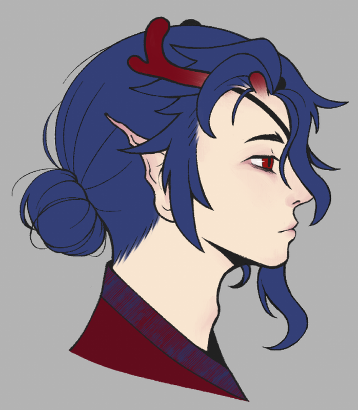 Yoshinaga side profile headshot