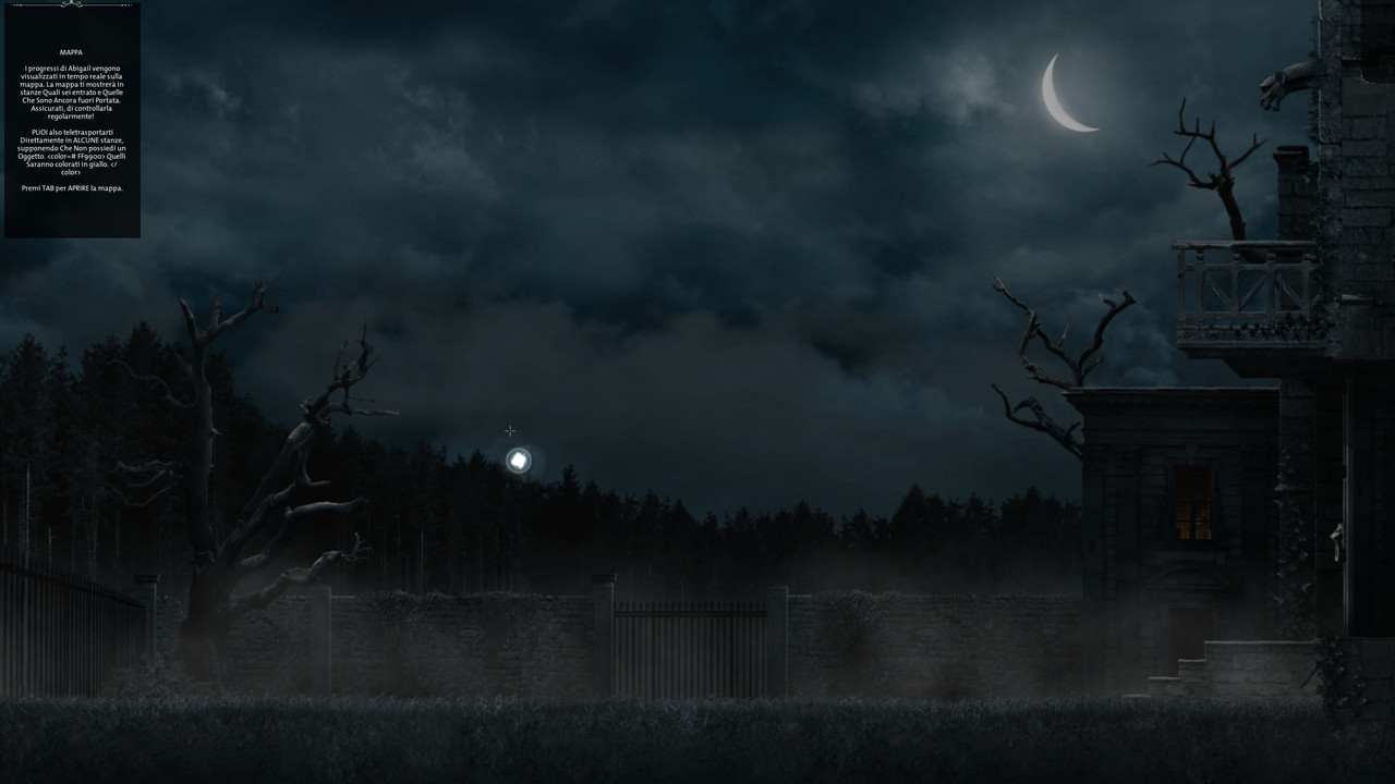 "nelle stanze in cui/nelle quali sei entrato", un "also" non tradotto e stringa colore errata