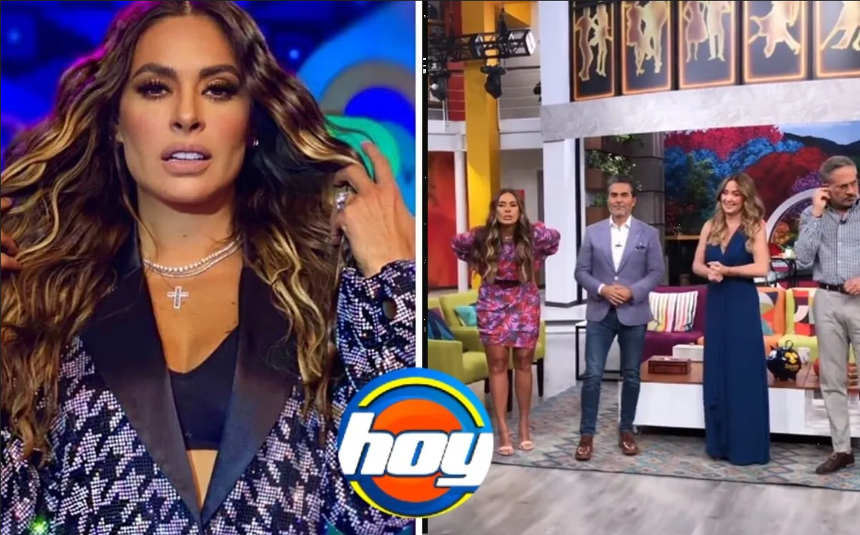 En shock, Galilea Montijo sale del programa Hoy tras cometer terrible error