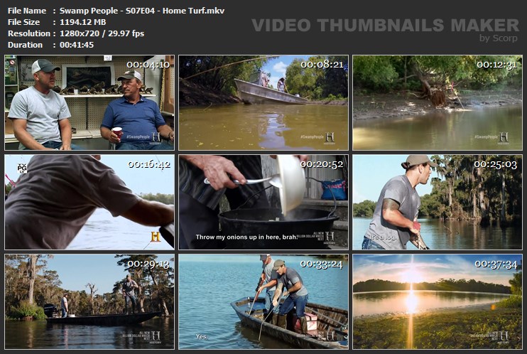 Swamp People - S07E04 - Home Turf.mkv