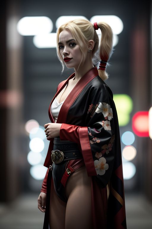 Harley-Quinn-wearing-a-kimono-16