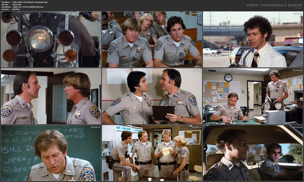 CHiPs S03E11 The Watch Commander.mkv