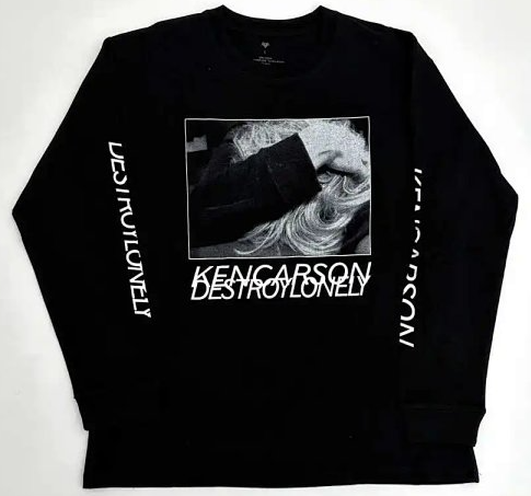 Ken Carson x Destroy Lonely Camiseta Manga Larga