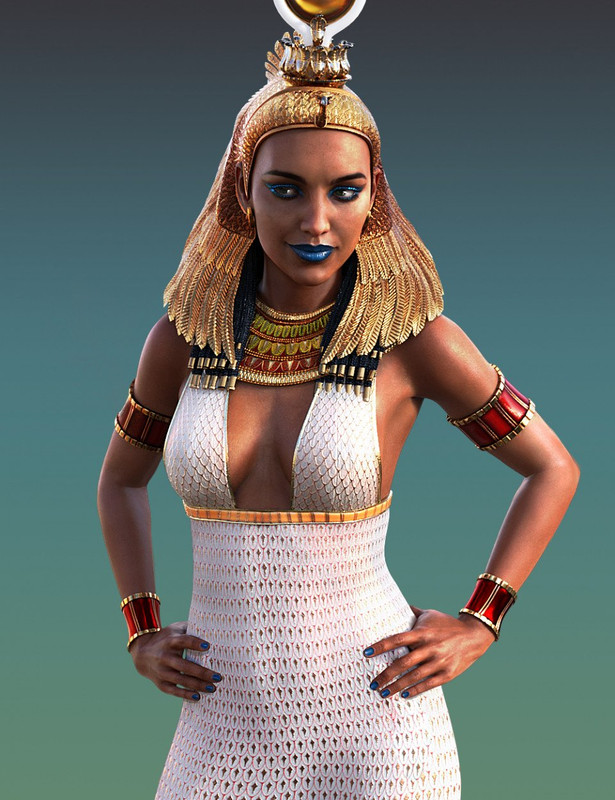 Pharaoh Animations for Genesis 8 Female and Twosret 8 