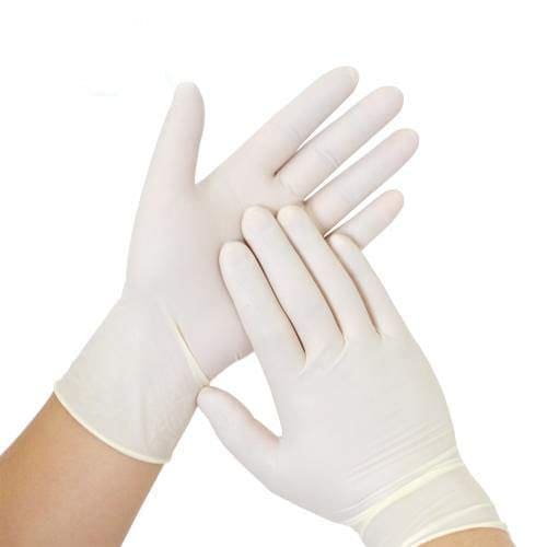 Latex Examination Gloves 100`S