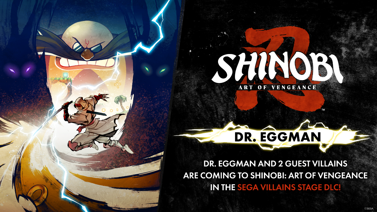 SHINOBI: Art of Vengeance se expande con un nuevo DLC, música exclusiva de YDB y un desafío Speedrun