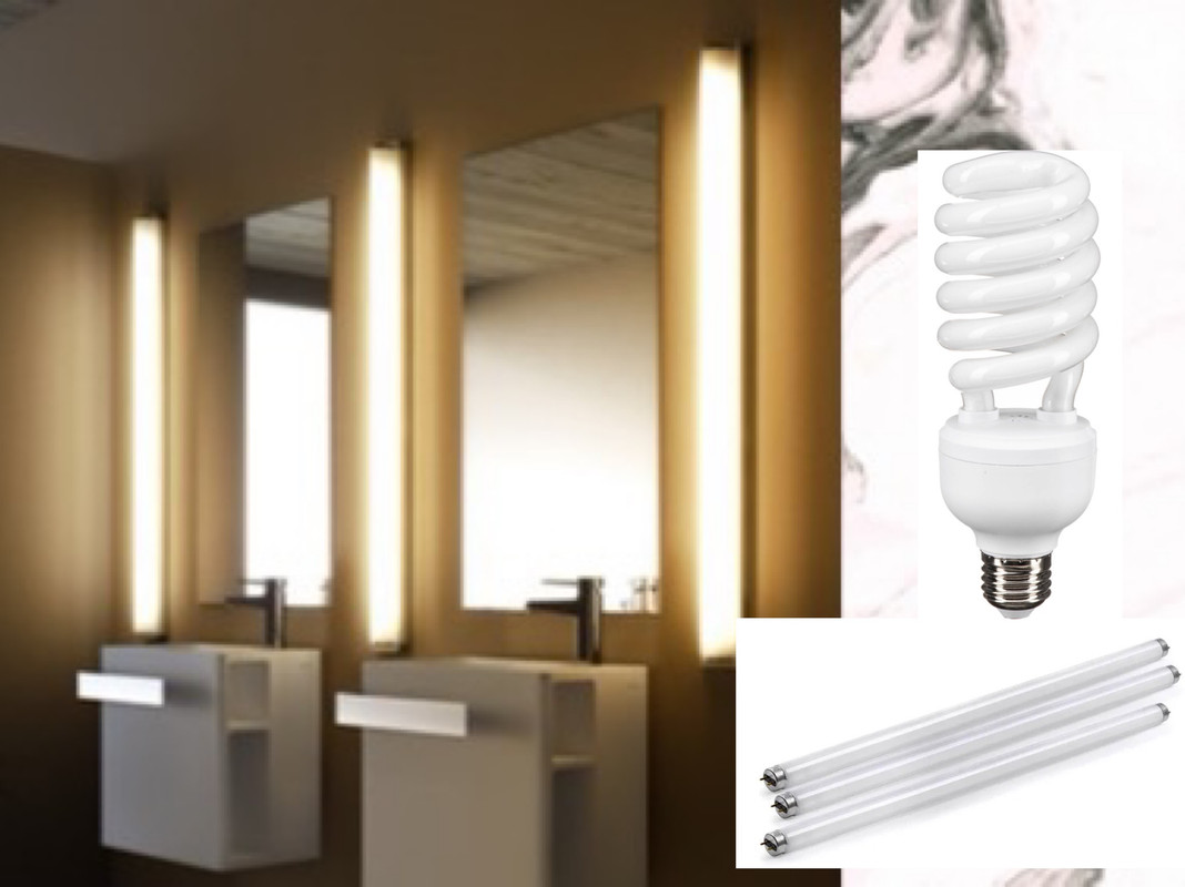 Types of light bulbs - Fluorescent lamps - Lamps4makeup