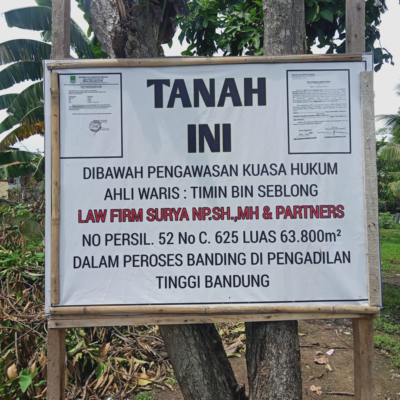 IMG-20211218-WA0005 Bola Panas Sengketa Lahan 7 Hektar Di Desa Sukamanah Kec, Sukatani Bekasi, Siap Di PTUN Kan