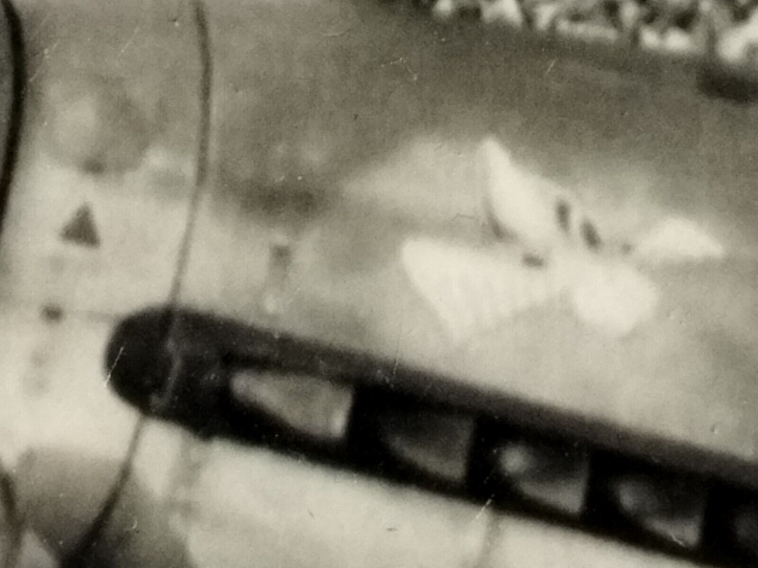 Foto Abzug v Negativ Me 109 Bf 109 Feldflugplatz Wolchow 7 Abschussbalken (3)