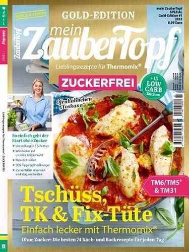 Cover: Mein Zaubertopf Magazin f&uuml;r Thermomix Gold-Edition No 01 2023