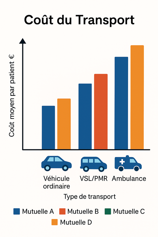 Graphique Impact Type Véhicule et Disparités Mutualités