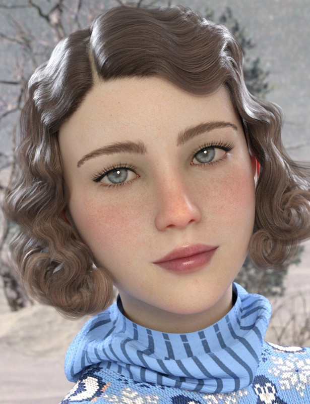 Cute L.I.E. Makeup for Genesis 3 and 8 Female