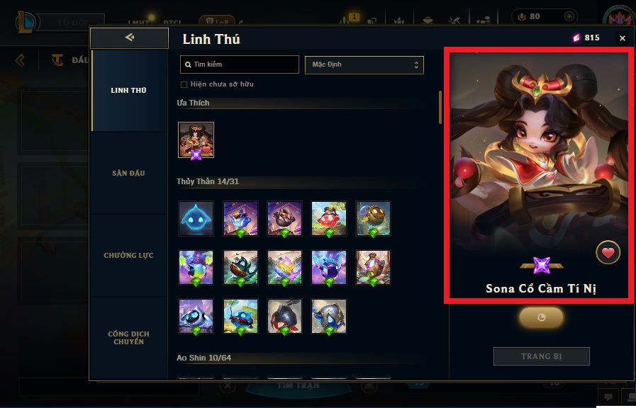 Acc DTCL # - Không Khung