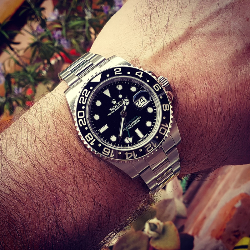 Rolex GMT Master II 40mm Ref 116710LN Cal. 3186 (1)