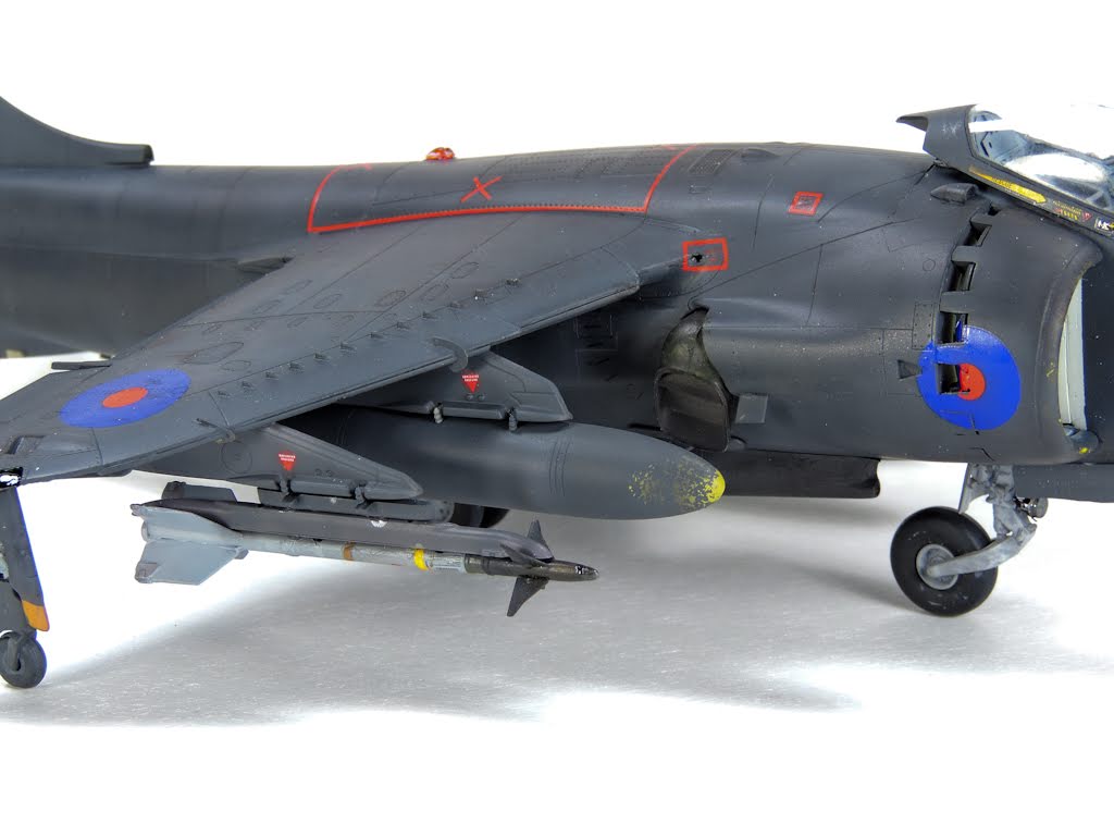 Avion - Sea Harrier FRS1 - Kinetic, 1/48 DSCN7460