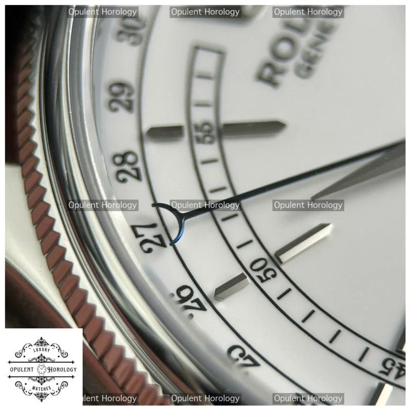 Rolex Cellini Moonphase 50535 Replica - 39 mm White Dial Dress Watch