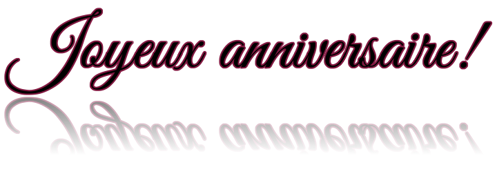 Joyeux anniversaire 1