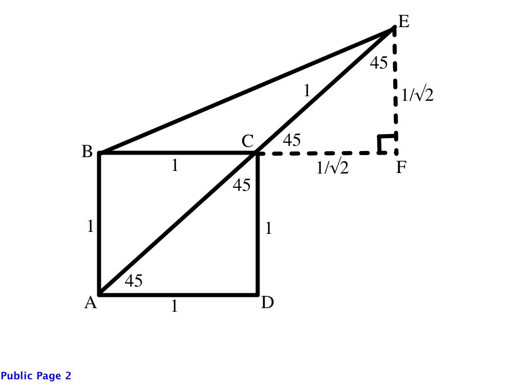 triangle BCE