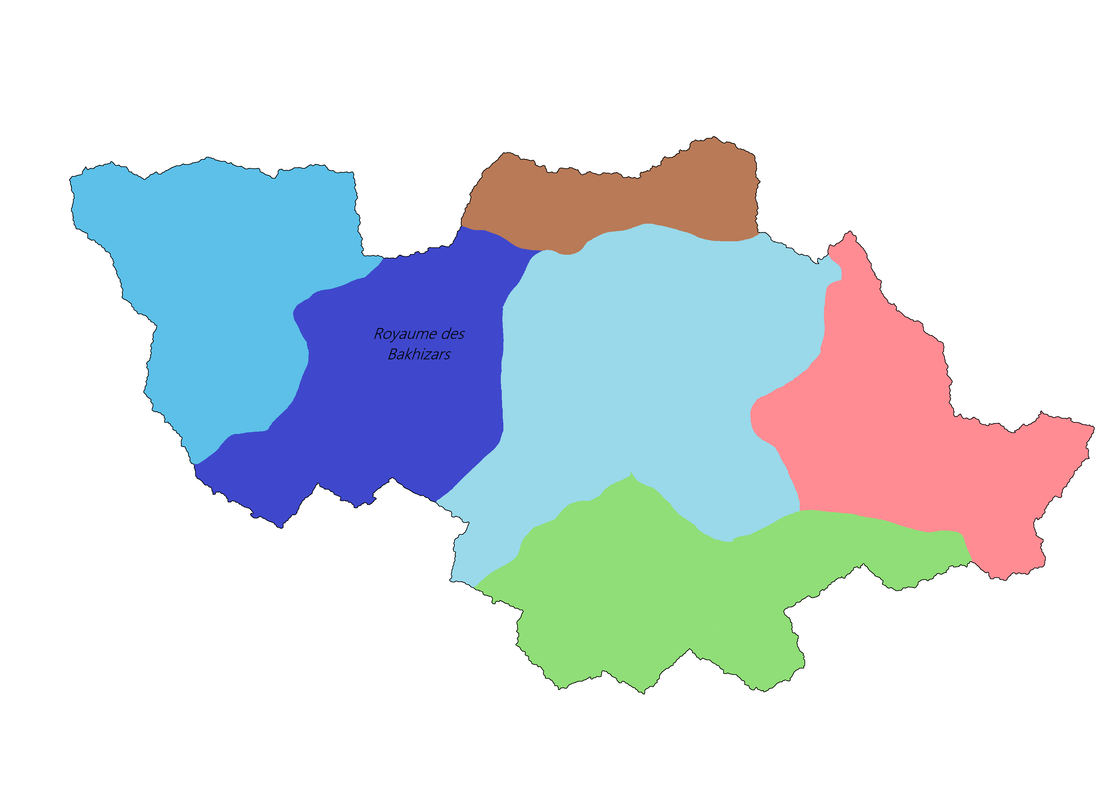 Carte de cette époque