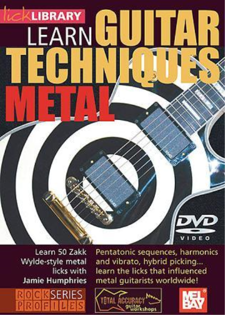 Lick Library: Learn Guitar Techniques Metal - Zakk Wylde Style