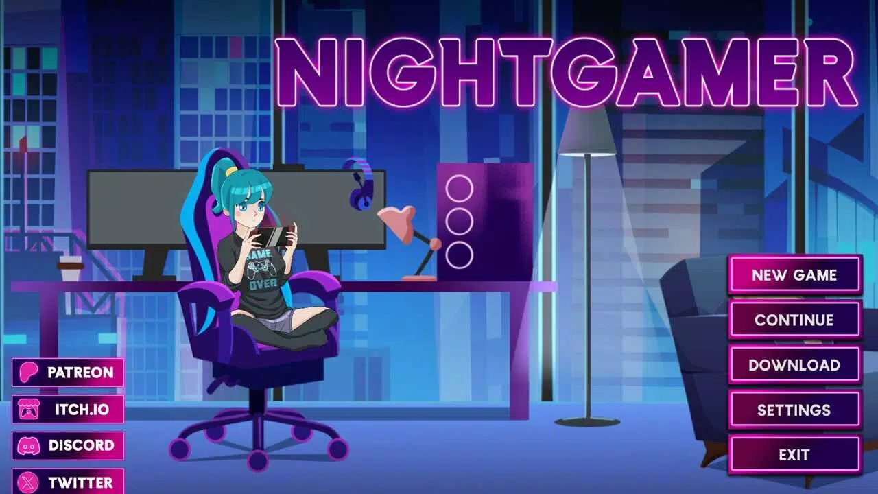 Download Night Gamer Girl APK