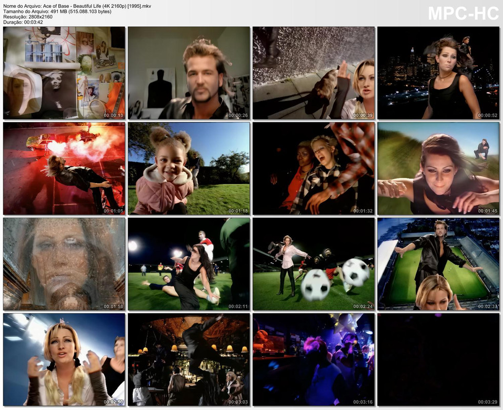 Ace of Base - Beautiful Life (Official Music Video 4K 2160p) [1995]