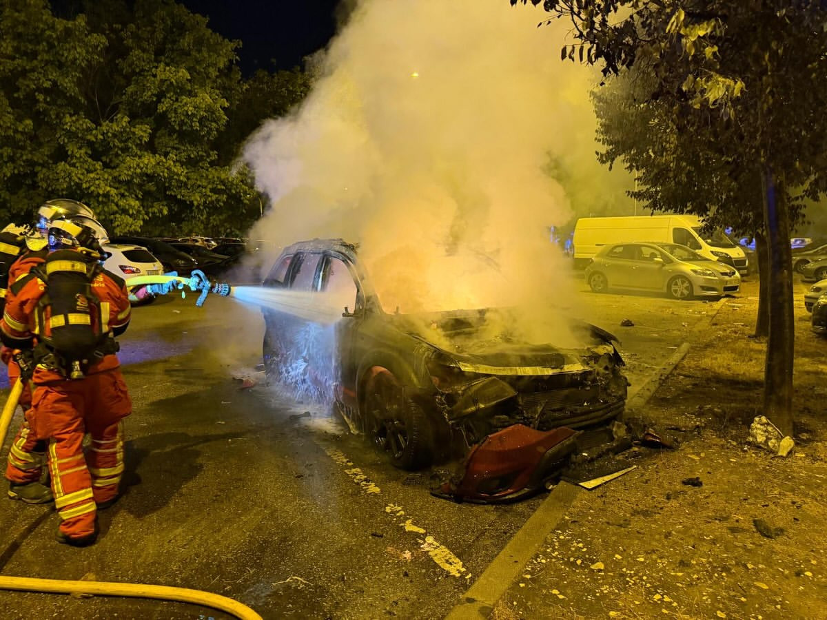 Foto cedida por Bomberos Alcalá
