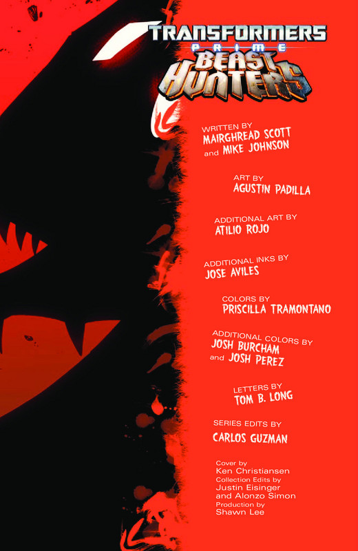 Transformers Prime Beast Hunters, Vol. 2 TPB Com