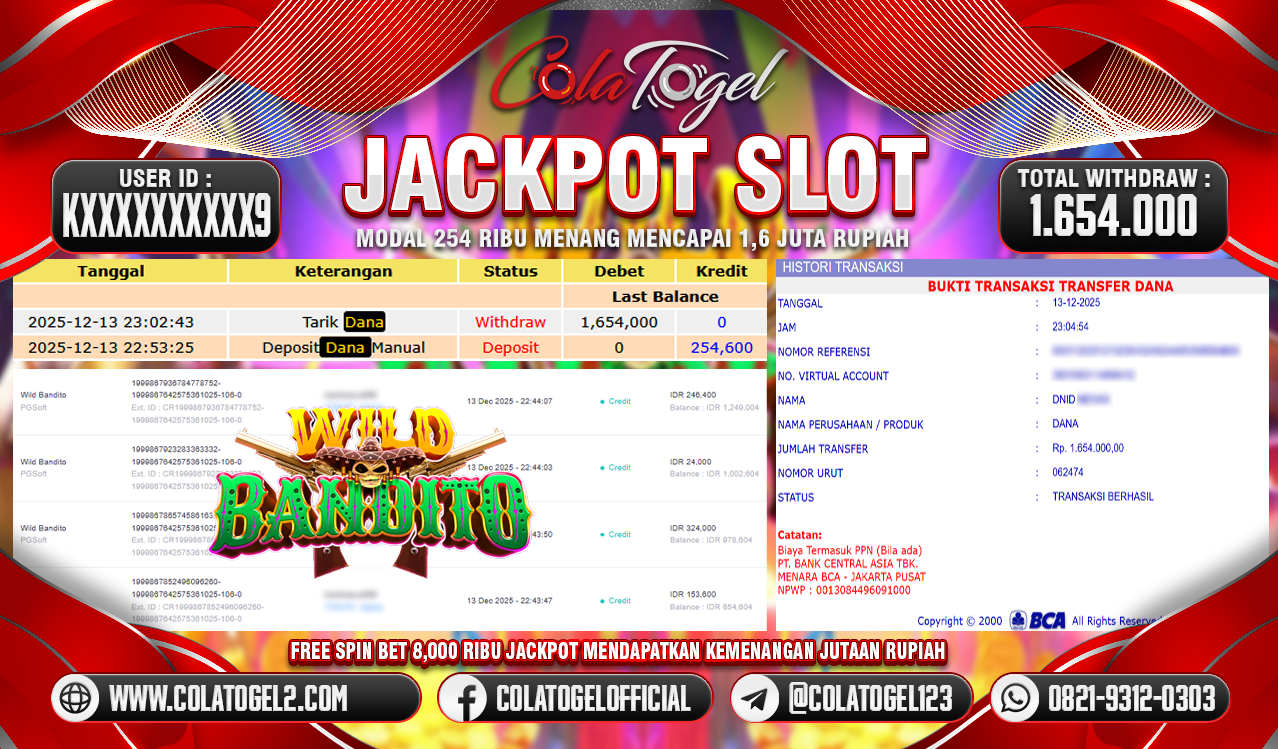JACKPOT SLOT GACOR!!