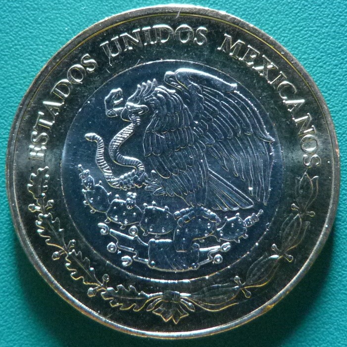 20 Pesos. México (2016) 50 aniversario del Plan DN-III-E MEX-20-Pesos-2016-50-aniversario-Plan-DN-III-E-anv