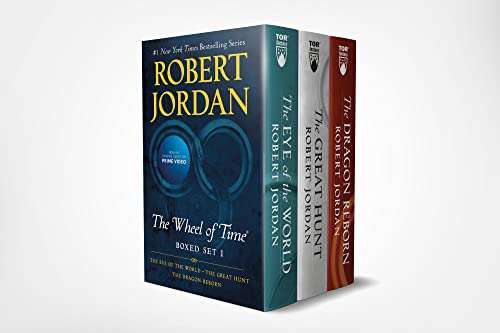 Amazon: Set de libros 'La rueda del tiempo) en inglés Wheel of Time Premium Boxed Set I: Books 1-3 