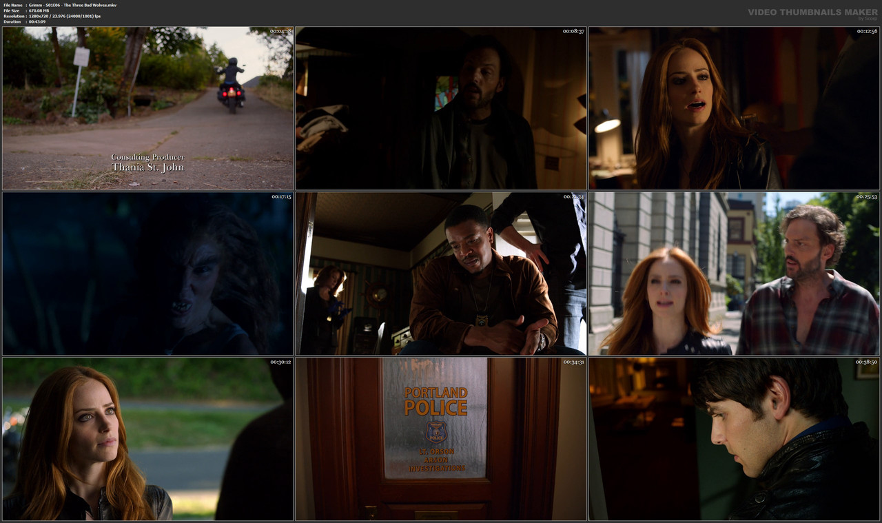 Grimm - S01E06 - The Three Bad Wolves.mkv