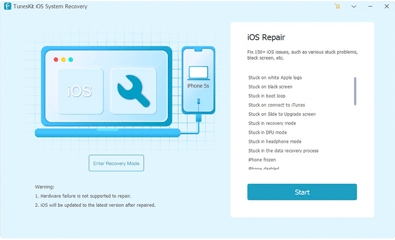 TunesKit iOS System Recovery 3.0.0.23 Portable