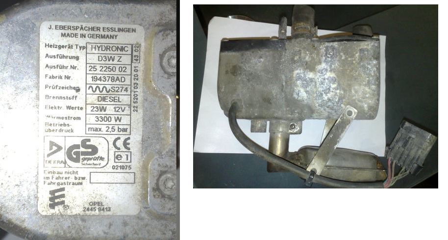 Eberspächer Hydronic D3W