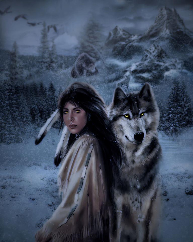 Siempre Libre & Glitters y Gifs Animados Nº340 - Página 59 Woman-Who-Lived-With-Wolves