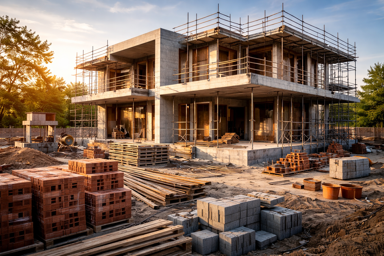 Construction de bâtiments