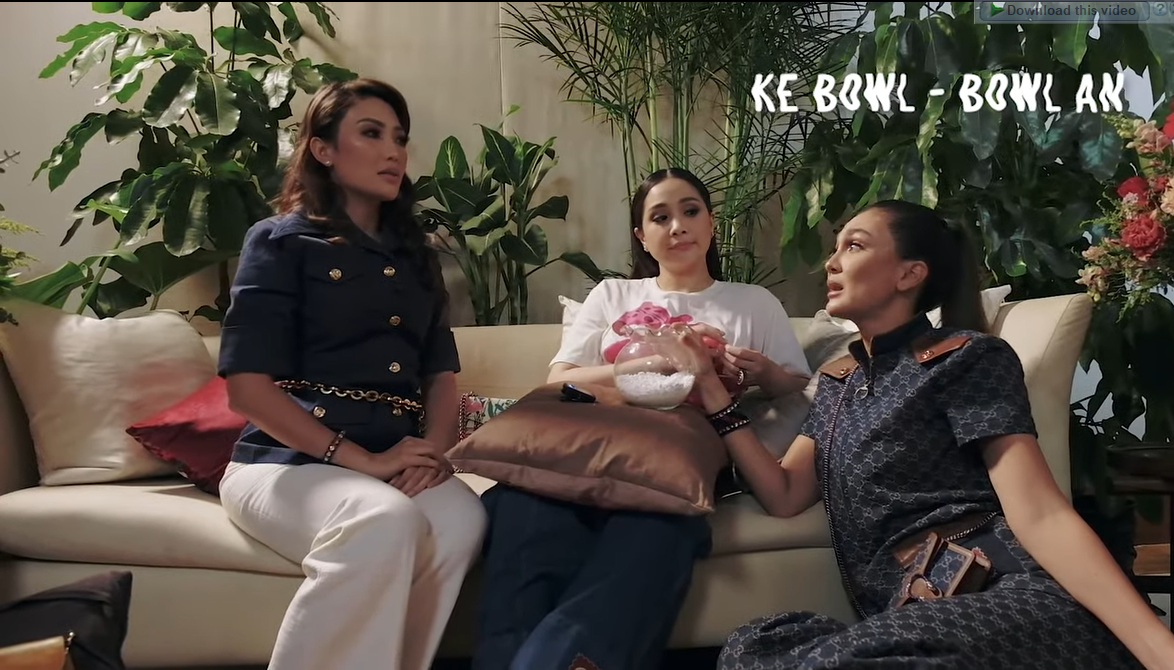 Ayu Dewi, Nagita Slavina, dan Luna Maya