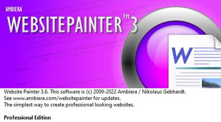 Ambiera WebsitePainter 3.6 Multilingual Portable