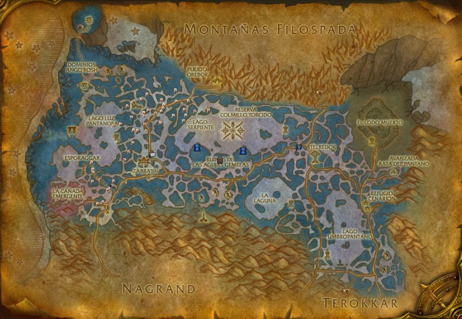 Ubicación de fluochanpiñón