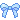 A pixel art gif of a bow being tied