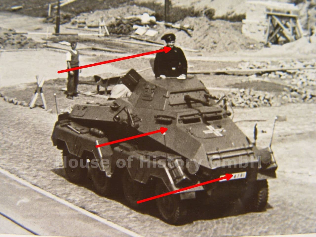 Aufklärungsabteilung Regiment GERMANIA, Sd.Kfz. 