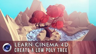 Learn Cinema 4D Low Poly Tree