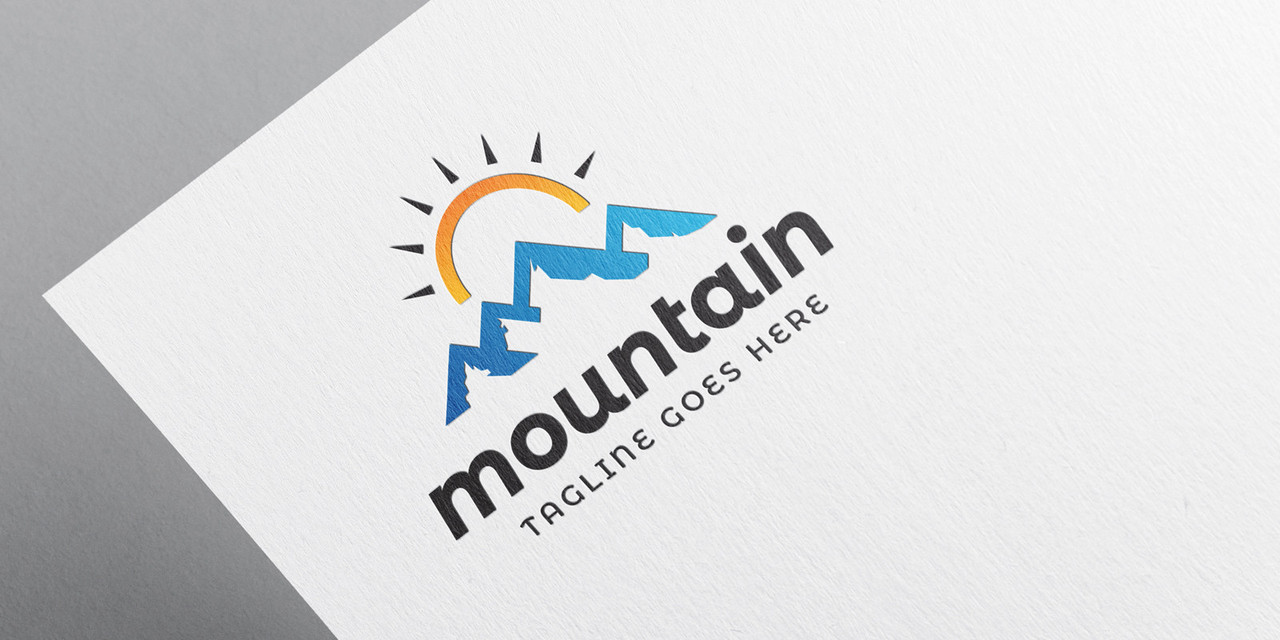 Mountain Logo Template Design