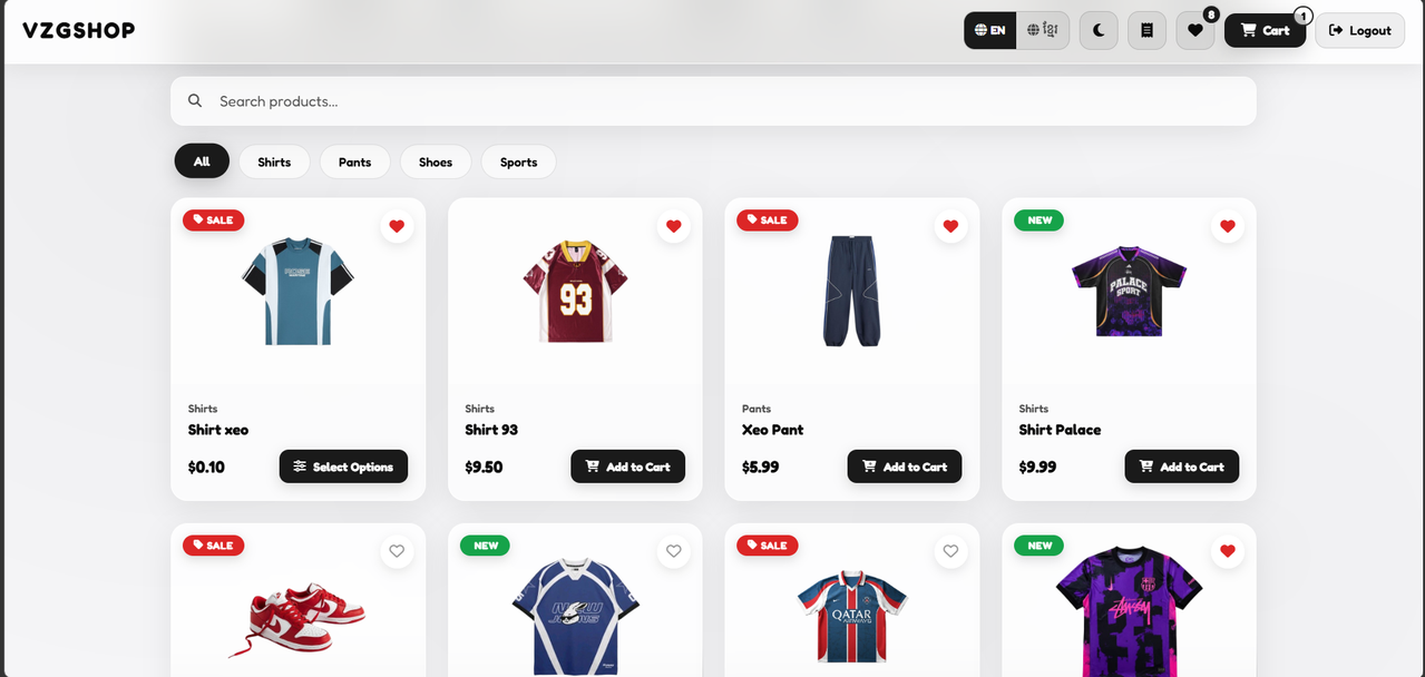 Fashion Shop — ខោអាវ