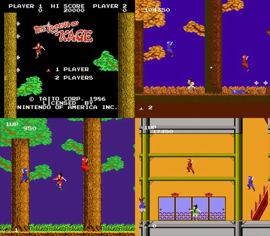 cover NES The Legend of Kage