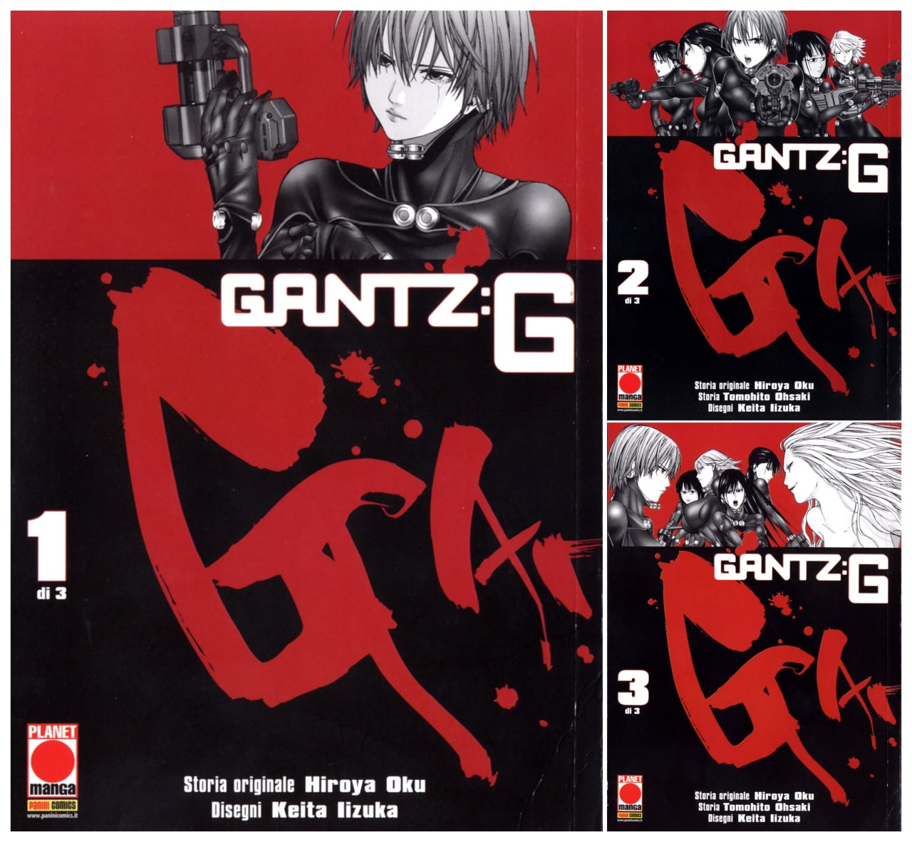 Gantz – Serie Completa (3 volumi)(G di Hiroya Oku)(Planet 2017-2018)