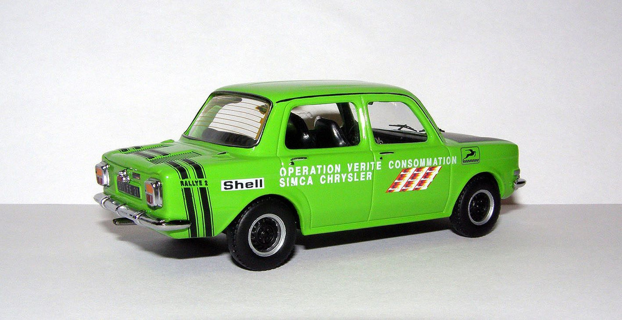 1973 SIMCA 1000 Rallye 2 (IXO Models CLC157) 2