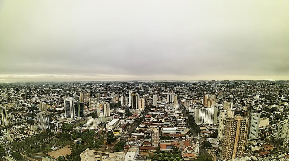 Campo Grande nesta manhã de segunda-feira